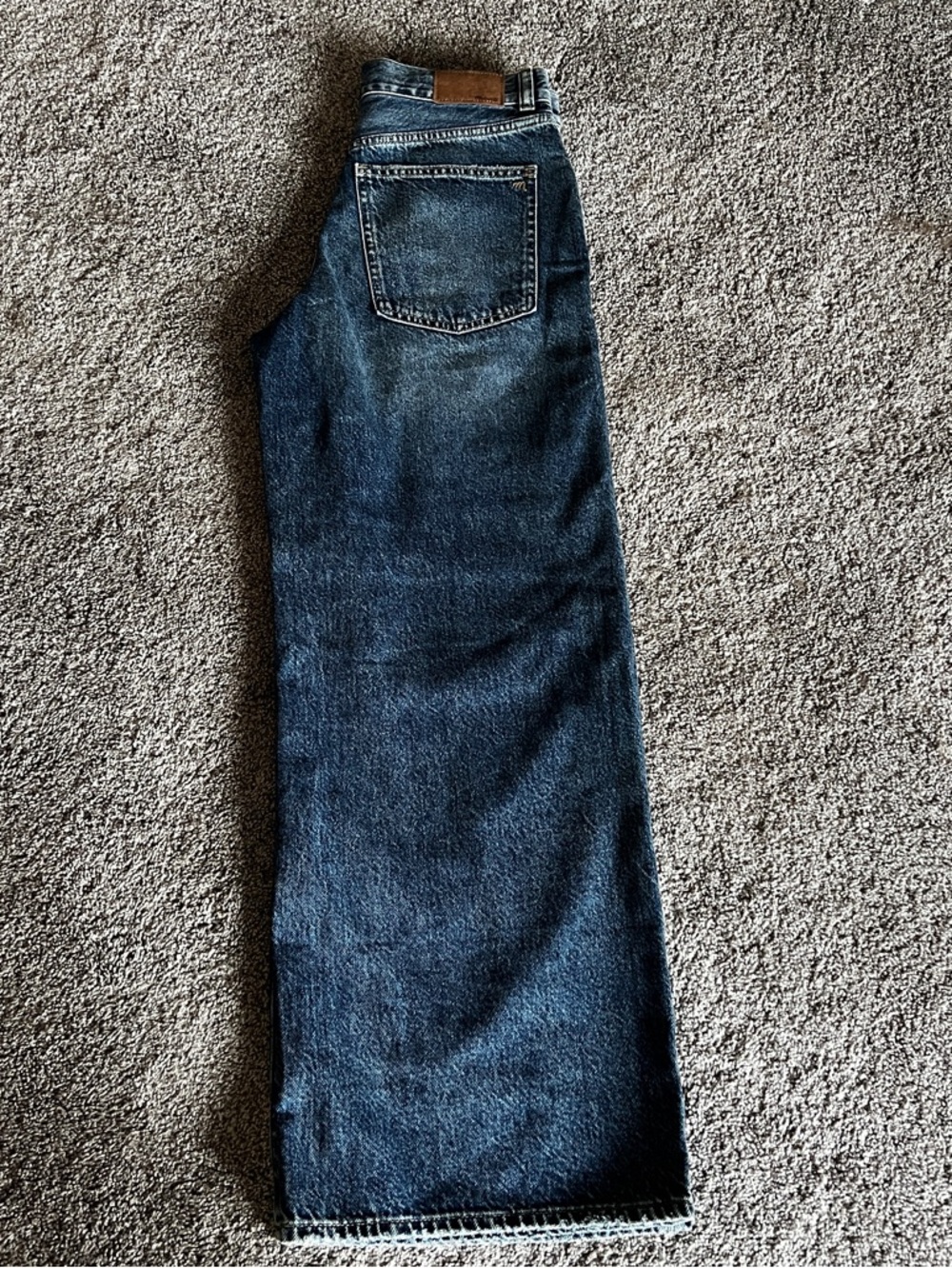 NWT Madewell Super Wide Leg Jeans - Picture 6 of 8